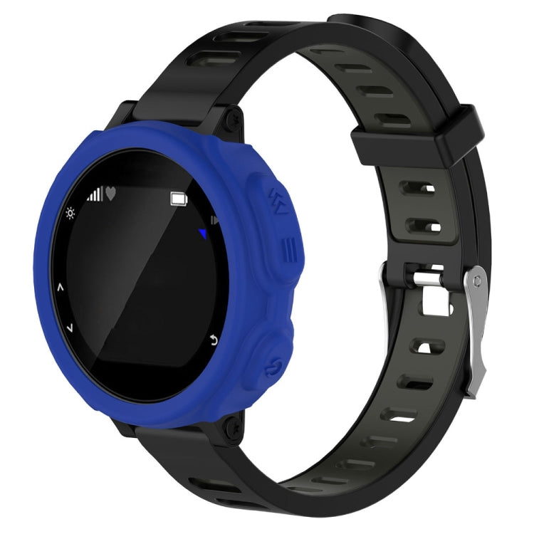 Solid Color Silicone Watch Protective Case for Garmin F235 / F750(Blue) - Screen Protector by ENKAY | Online Shopping South Africa | PMC TechLife | Buy Now Pay Later Mobicred