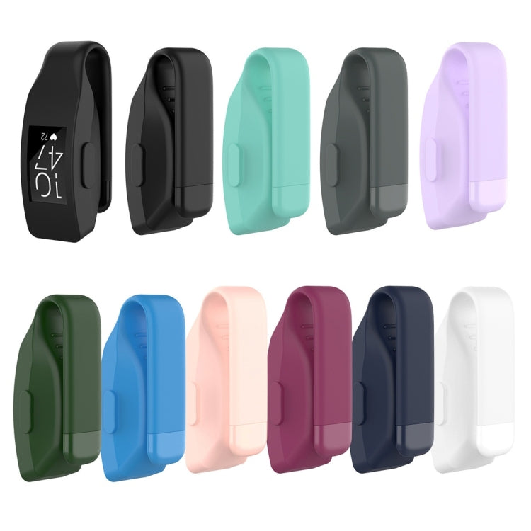 Smart Watch Silicone Clip Button Protective Case for Fitbit Inspire / Inspire HR / Ace 2(Pink) - Screen Protector by ENKAY | Online Shopping South Africa | PMC TechLife | Buy Now Pay Later Mobicred