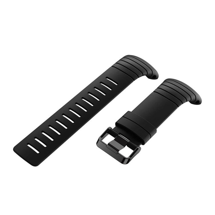 Smart Watch Silicone Watch Band for Suunto Core(Black) -  by PMC TechLife | Online Shopping South Africa | PMC TechLife | Buy Now Pay Later Mobicred