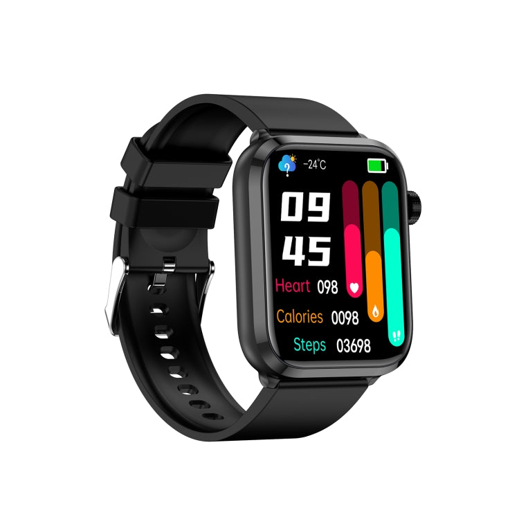ET210 1.91 inch IPS Screen IP67 Waterproof Silicone Band Smart Watch, Support Body Temperature Monitoring / ECG (Black) - free shipping - PMC TechLife - Order now!