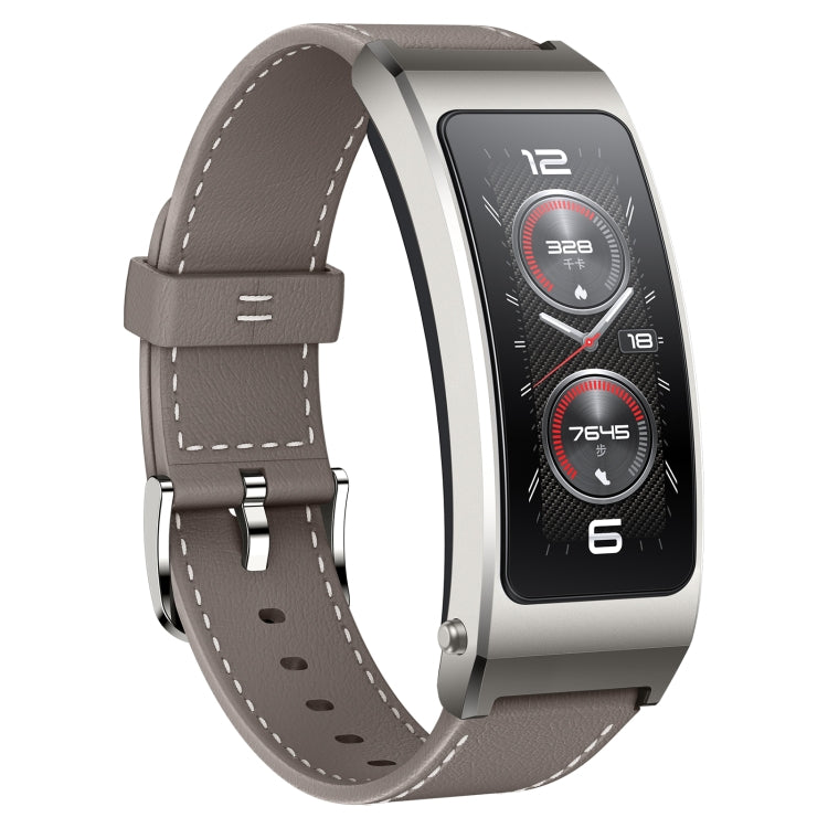 Original Huawei TalkBand B7 Smart Bracelet, 1.53 inch Screen, Support Bluetooth Call / Heart Rate / Blood Oxygen / Sleep Monitoring (Grey) - free shipping - PMC TechLife - Order now!