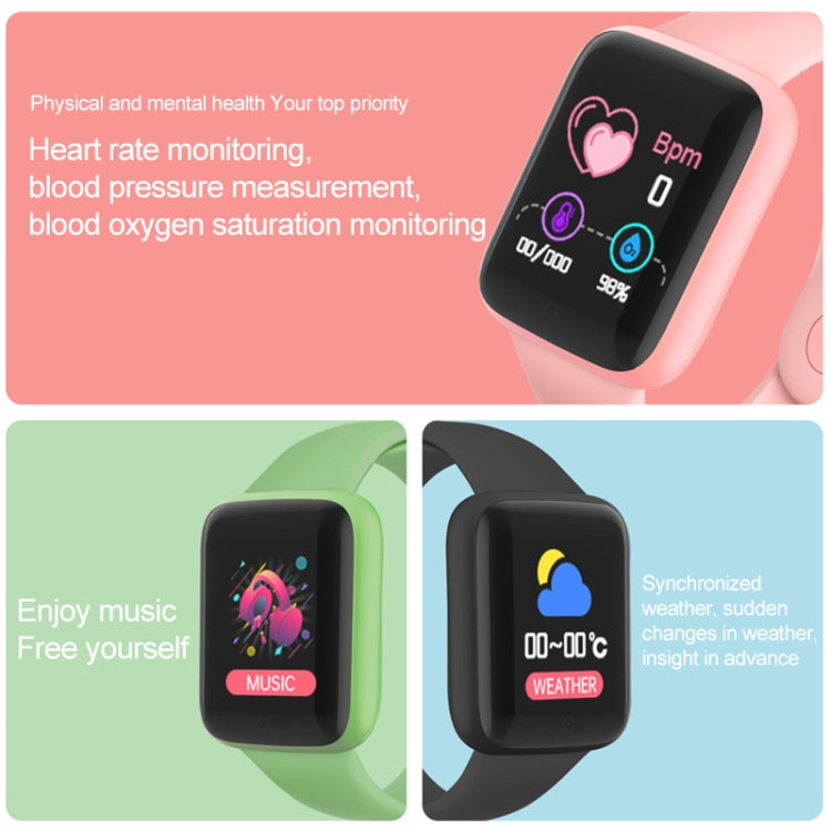 Y68M 1.44 inch Smart Watch, Support Heart Rate Blood Pressure Blood Oxygen Monitoring(Blue) - Smart Wristbands by PMC TechLife | Online Shopping South Africa | PMC TechLife | Buy Now Pay Later Mobicred