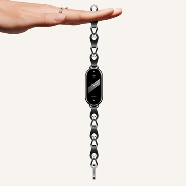 Original For Xiaomi Mi Band 8 Fashion Stainless Steel Bracelet (White) - free shipping - PMC TechLife - Order now!