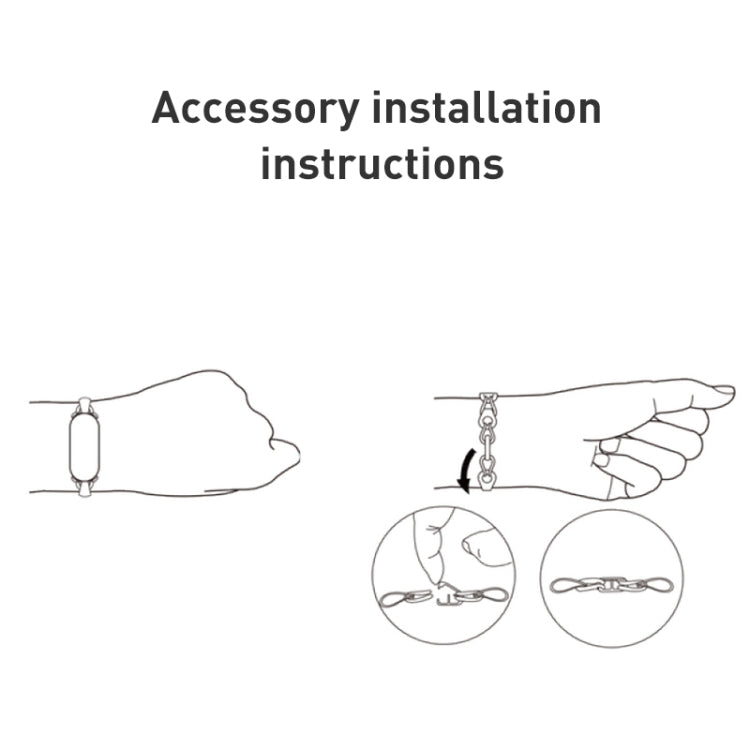 Original For Xiaomi Mi Band 8 Fashion Stainless Steel Bracelet (White) - free shipping - PMC TechLife - Order now!