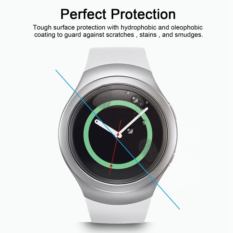 2 PCS ENKAY Hat-Prince for Samsung Gear S2 Smart Watch 0.2mm 9H Surface Hardness 2.15D Explosion-proof Tempered Glass Screen Film - Screen Protector by ENKAY | Online Shopping South Africa | PMC TechLife | Buy Now Pay Later Mobicred