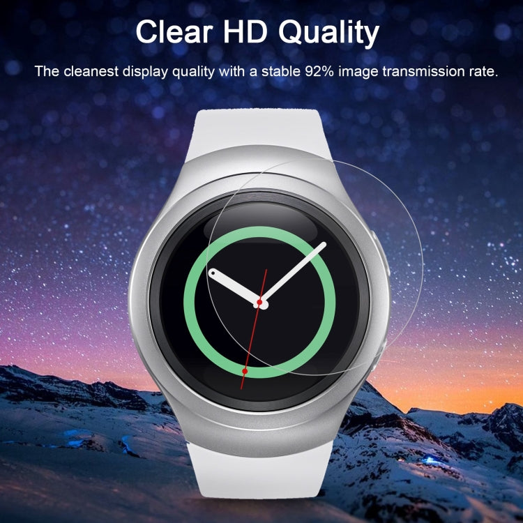 2 PCS ENKAY Hat-Prince for Samsung Gear S2 Smart Watch 0.2mm 9H Surface Hardness 2.15D Explosion-proof Tempered Glass Screen Film - Screen Protector by ENKAY | Online Shopping South Africa | PMC TechLife | Buy Now Pay Later Mobicred