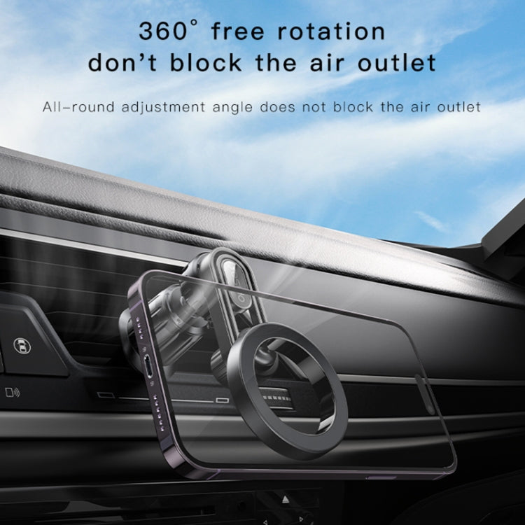 Yesido C157 Strong Magnetic Car Air Vent Phone Holder (Black) - free shipping - PMC TechLife - Order now!