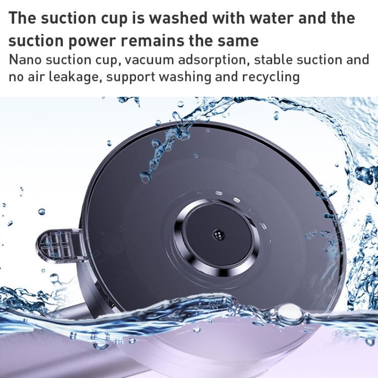 Yesido C160 Suction Cup Type Telescopic Rod Magnetic Car Phone Holder (Black) - Universal Car Holders by Yesido | Online Shopping South Africa | PMC TechLife | Buy Now Pay Later Mobicred