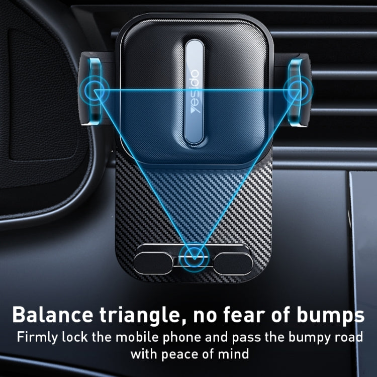 Yesido C167 Rotatable Car Air Outlet Phone Holder (Black) - free shipping - PMC TechLife - Order now!