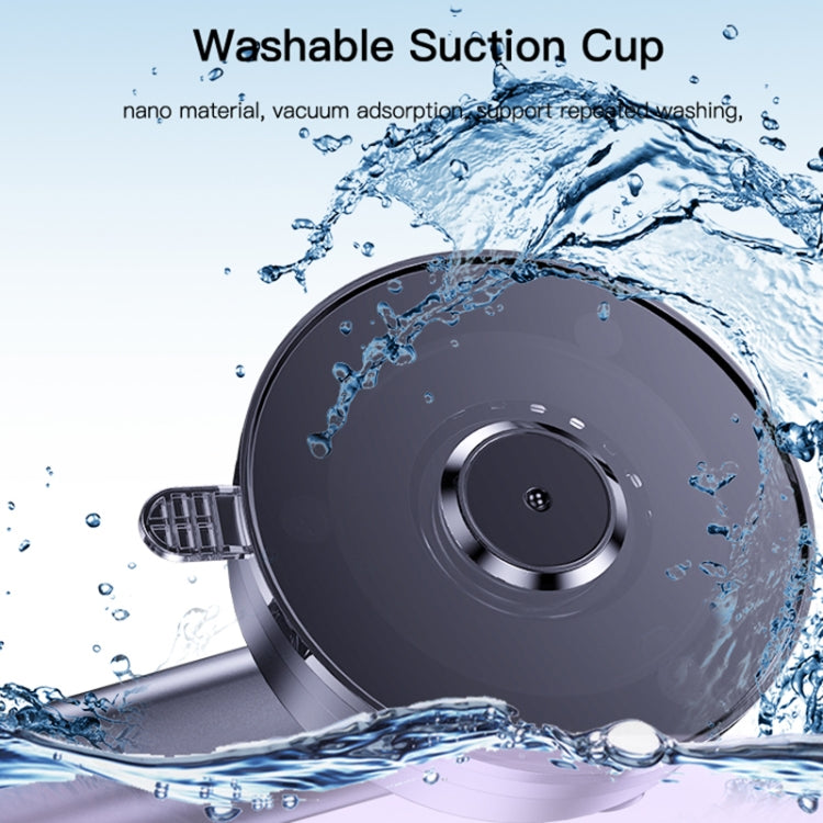 Yesido C197 15W 2 in 1 Suction Cup Type Wireless Charging Car Holder Set (Black) - Wireless Charger Holders by Yesido | Online Shopping South Africa | PMC TechLife | Buy Now Pay Later Mobicred