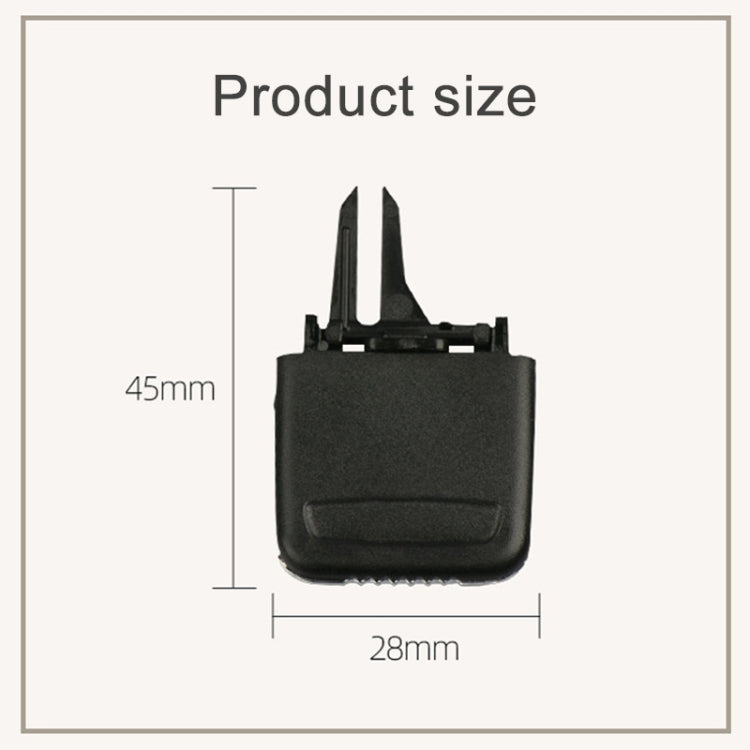For Porsche Cayenne 2010-2016 Left Driving Car Air Conditioning Air Outlet Paddle 7P5 819 727 - Air Conditioning System by PMC TechLife | Online Shopping South Africa | PMC TechLife