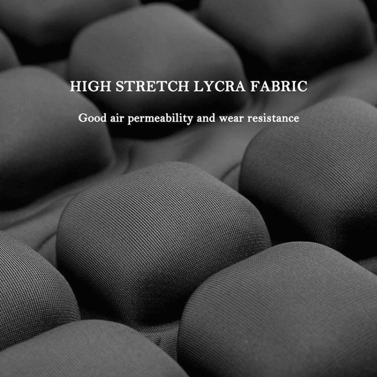 IN-SC003 Car Office Inflatable Airbag Seat Cushion, Style: Manual Inflation (Black) - Seat Accessories by PMC TechLife | Online Shopping South Africa | PMC TechLife