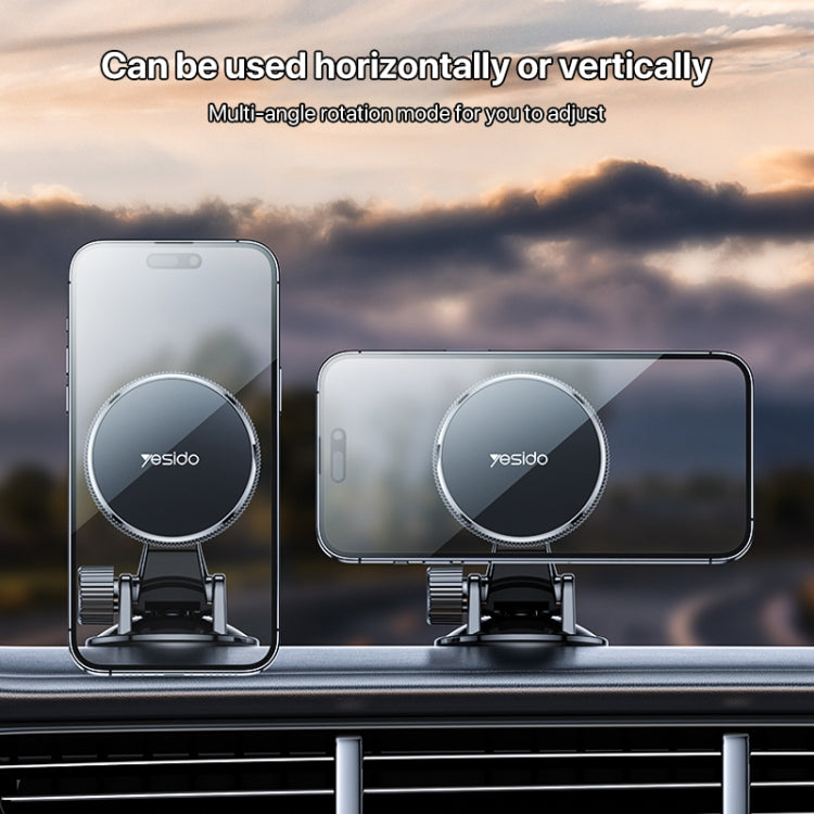 Yesido C177 Mini Suction Cup Type Magsafe Magnetic Car Holder - free shipping - PMC TechLife - Order now!