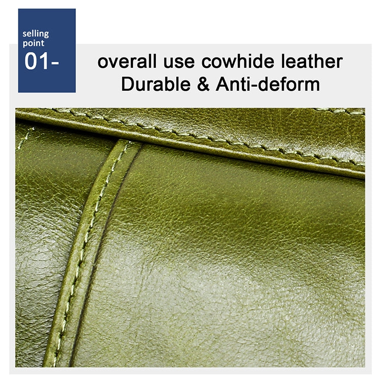 3520 Long Cowhide Leather Folding Anti-magnetic RFID Wallet for Ladies, with Card Slots(Blue) - free shipping - PMC TechLife - Order now!