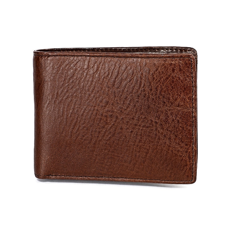 8018 Antimagnetic RFID Retro Fashion Crazy Horse Texture Leather Wallet for Men and Women - Antimagnetic RFID Package by PMC TechLife | Online Shopping South Africa | PMC TechLife | Buy Now Pay Later Mobicred