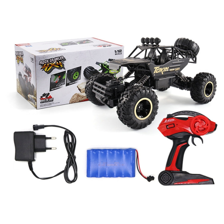 HD6026 1:12 Large Alloy Climbing Car Mountain Cross-country Four-wheel Drive Remote Control Car Toy, Size: 37cm(Red) - RC Cars by PMC TechLife | Online Shopping South Africa | PMC TechLife | Buy Now Pay Later Mobicred