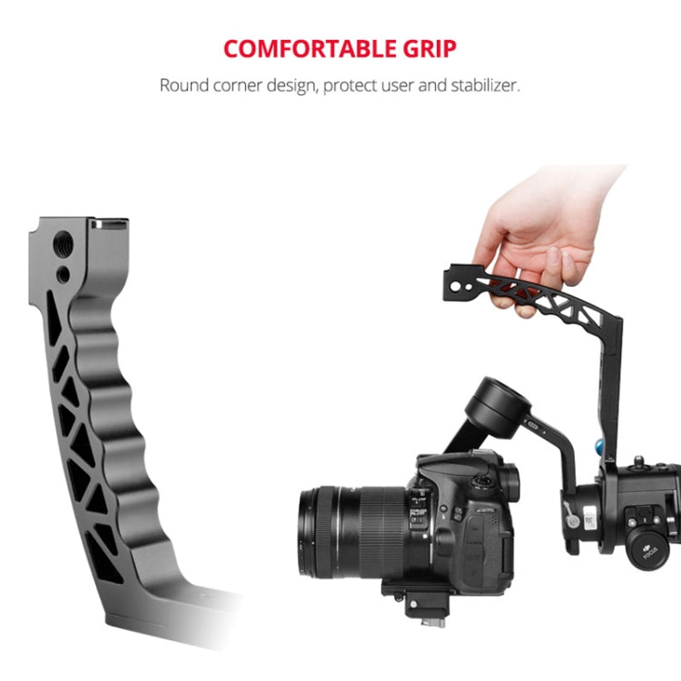 YELANGU A69 Lifting Handle Pot Handheld Stabilizer Extension Mount for DJI Ronin SC (Black) - free shipping - PMC TechLife - Order now!