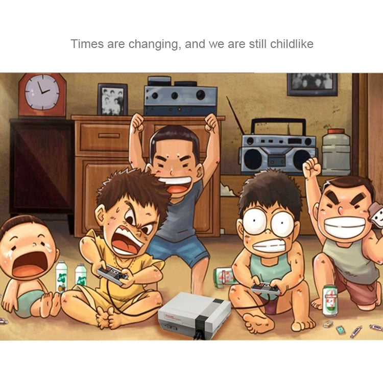 Retro Classic TV Mini Game Console, Built-in 620 Games, US Plug - free shipping - PMC TechLife - Order now!