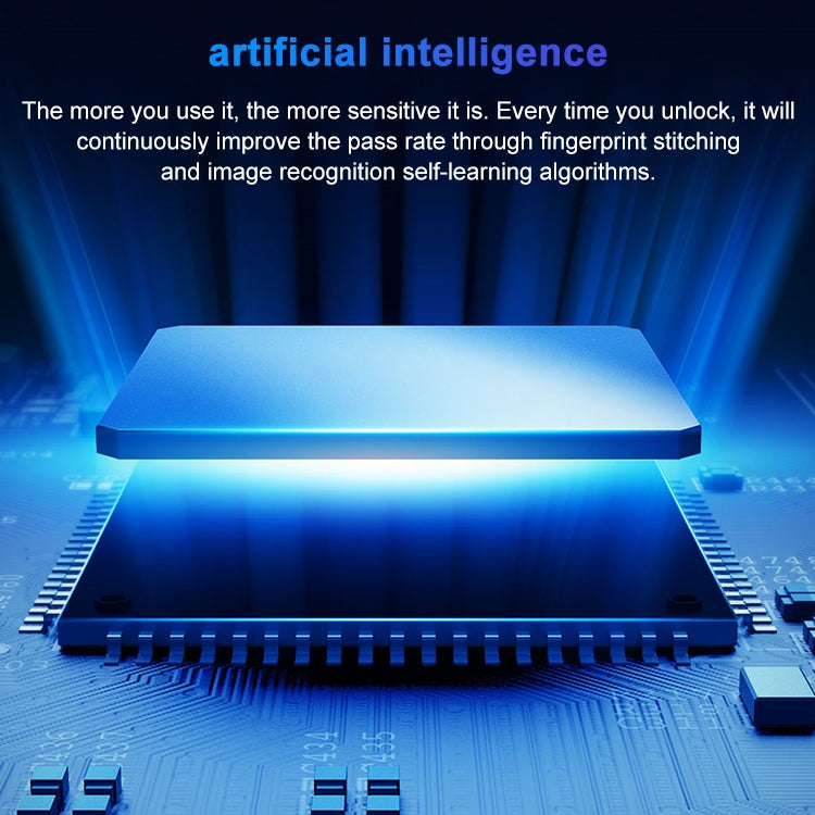 T21FB Micro USB Charging Zinc Alloy Smart Fingerprint + Bluetooth Single Open Drawer Lock File Cabinet Lock - free shipping - PMC TechLife - Order now!