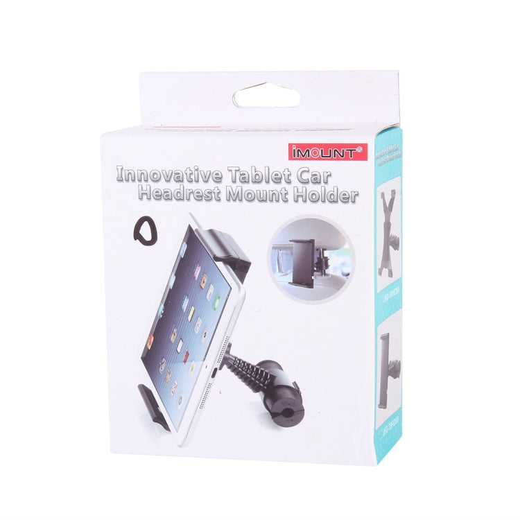 IMOUNT Universal Innovative Tablet Car Headrest Mount Holder, For Length Between 12.5CM To 17CM - free shipping - PMC TechLife - Order now!