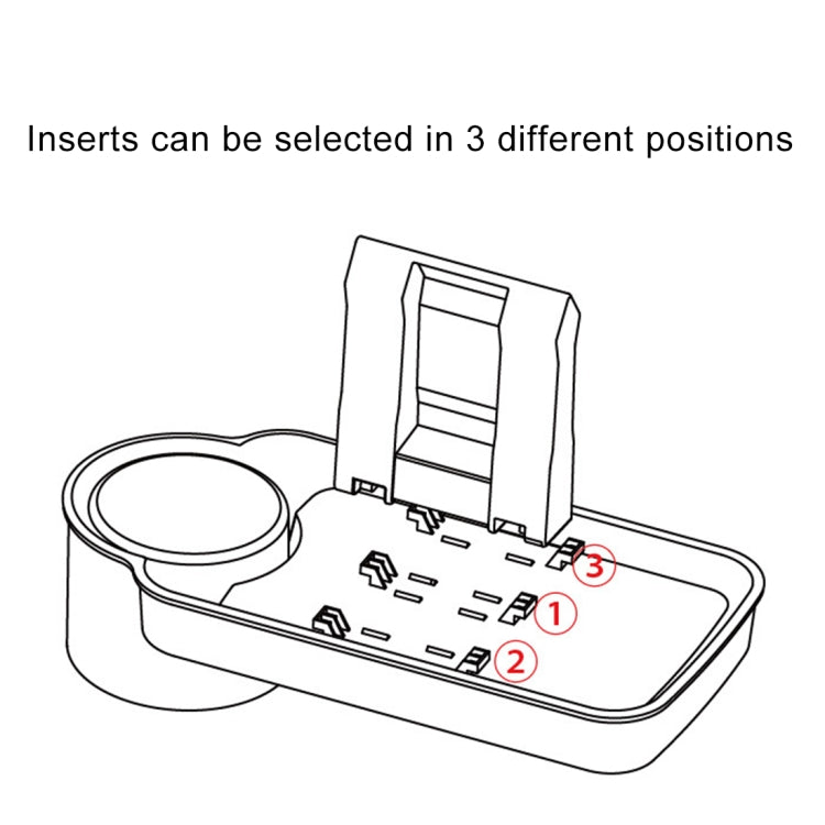SHUNWEI SD-1511 Portable Vehicle MultifunctionCup Holder Cell Phone Holder, For iPhone, Galaxy, Huawei, Xiaomi, Sony, LG, HTC, Google and other Smartphones(Black) - Universal Car Holders by SHUNWEI | Online Shopping South Africa | PMC TechLife | Buy Now Pay Later Mobicred