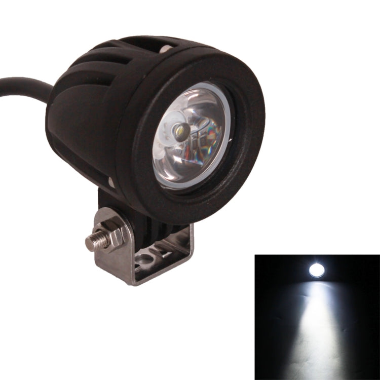 DC 9-32V 10W 1000LM 6500K Waterproof Vehicle Car Boat Marine External Work Lights Emergency Lights 30 Degrees Spot Light LED Car Bulbs with 1 Intense LED Lights(White Light) - Work Lights by PMC TechLife | Online Shopping South Africa | PMC TechLife | Buy Now Pay Later Mobicred