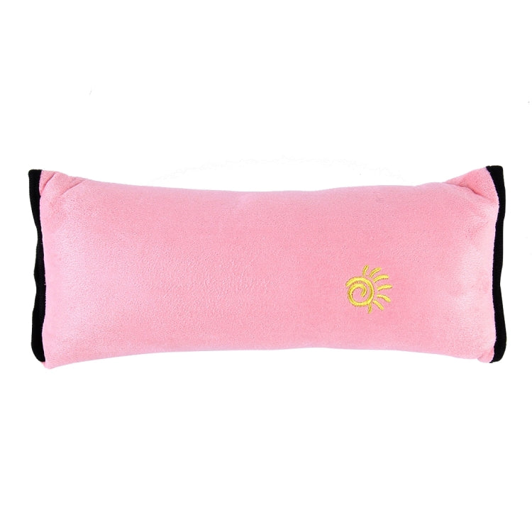 2 PCS Children Baby Safety Strap Soft Headrest Neck Support Pillow Shoulder Pad for Car Safety Seatbelt(Pink) - free shipping - PMC TechLife - Order now!