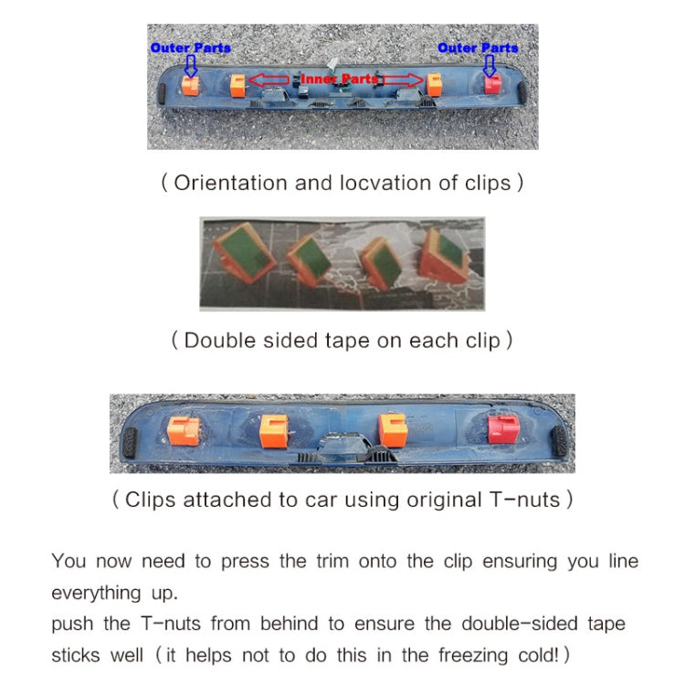 Car Boot Handle Tailgate Repair Clips for Nissan Qashqai 2006 - 2013 - Locks & Hasps by PMC TechLife | Online Shopping South Africa | PMC TechLife
