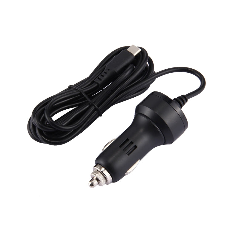 For Nintendo Switch 2.4A USB-C / Type-C Travel Charging Car Charger Adapter, Cable Length: 2m(Black) - Charger & Power by PMC TechLife | Online Shopping South Africa | PMC TechLife