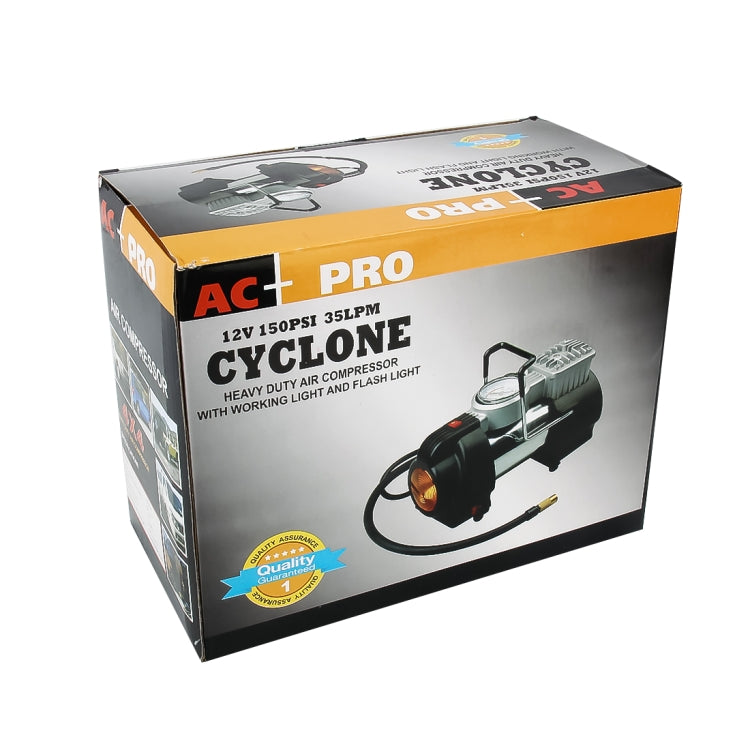 Portable 4X4 Heavy Duty Air Compressor 12V 150PSI 35LPM Pump Tire Inflatable Pump Car Tool with Working Light for Outdoor Emergency - Inflatable Pump by PMC TechLife | Online Shopping South Africa | PMC TechLife