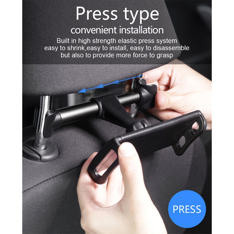 p-01 Auto Car Seatback Tablet PC / Mobilephone Holder (Black) - free shipping - PMC TechLife - Order now!