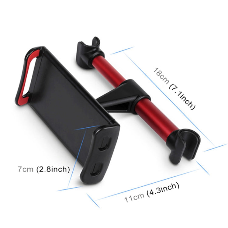p-01 Auto Car Seatback Tablet PC / Mobilephone Holder (Red) - Car Holders by PMC TechLife | Online Shopping South Africa | PMC TechLife