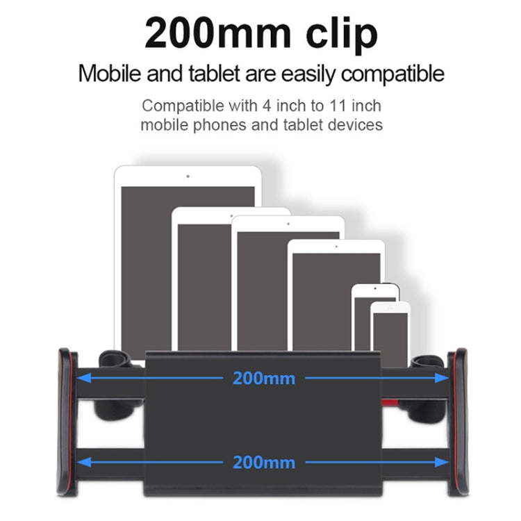 p-01 Auto Car Seatback Tablet PC / Mobilephone Holder (Red) - Car Holders by PMC TechLife | Online Shopping South Africa | PMC TechLife