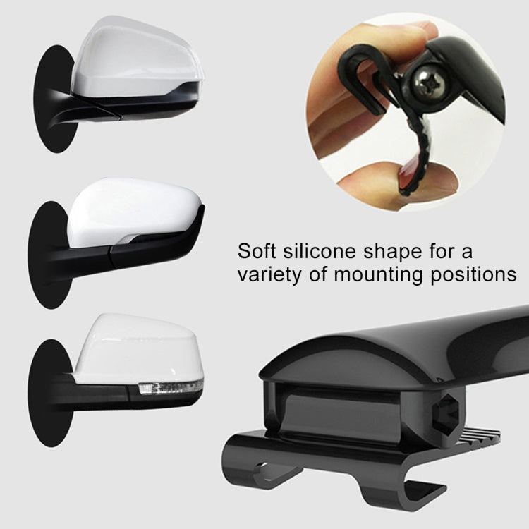 3R-095 Auxiliary Rear View Mirror Car Adjustable Blind Spot Mirror Wide Angle Auxiliary Rear View Side Mirror for Right Mirror(Black) - Convex Mirror & Accessories by 3R | Online Shopping South Africa | PMC TechLife | Buy Now Pay Later Mobicred