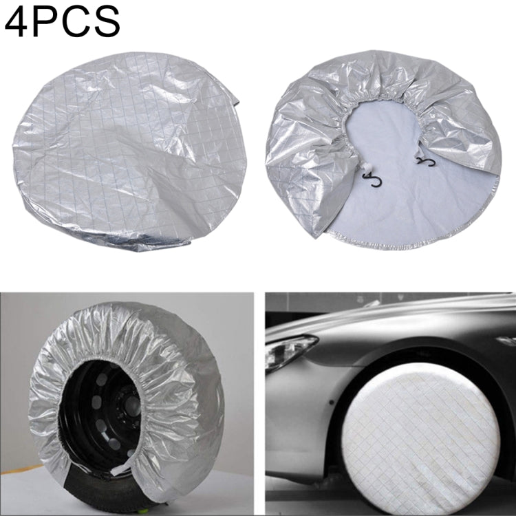 4 PCS Car Auto Wheel Tire Covers, Suitable for The Tire up to 29 inch - free shipping - PMC TechLife - Order now!