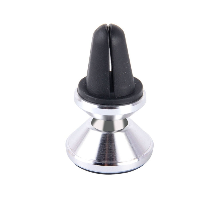 Universal Magnetic Car Air Vent Mount Phone Holder, For iPhone, Samsung, Huawei, Xiaomi, HTC and Other Smartphones(Silver) - Car Holders by PMC TechLife | Online Shopping South Africa | PMC TechLife