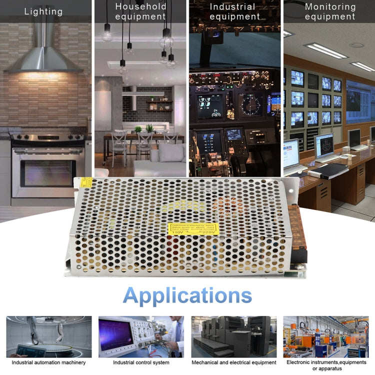 AC 110 / 220V to DC 12V 15A 180W Power Adapter AC-DC Converter Step Down Module - Step-down Transformer by PMC TechLife | Online Shopping South Africa | PMC TechLife