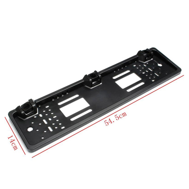 PZ300L Europe Car License Plate Frame Parking Sensors Reversing Radar with 3 Radar Detector - Rear View Cameras by PMC TechLife | Online Shopping South Africa | PMC TechLife