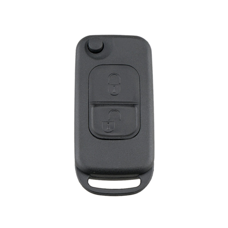 For Mercedes-Benz Car Keys Replacement 2 Buttons Car Key Case with Foldable Key Blade - Car Key Cases by PMC TechLife | Online Shopping South Africa | PMC TechLife | Buy Now Pay Later Mobicred
