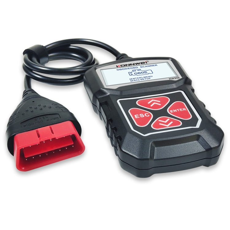 KONNWEI KW309 V309 V310 MS309 Code Reader OBD2 Scanner Diagnostic Tool(Black) - Code Readers & Scan Tools by KONNWEI | Online Shopping South Africa | PMC TechLife | Buy Now Pay Later Mobicred
