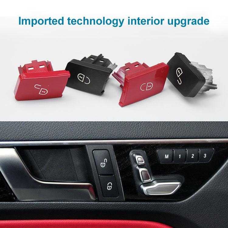 Car Left Side Door Lock Switch Buttons 2049058402 for Mercedes-Benz W204, Left Driving (Black) - Car Switches by PMC TechLife | Online Shopping South Africa | PMC TechLife | Buy Now Pay Later Mobicred