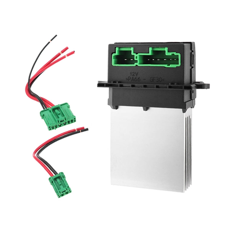 Car Heater Blower Fan Resistor + Connector / Wire 6441.L2 7701207718 for Citroen / Peugeot / Renault - Air Conditioning System by PMC TechLife | Online Shopping South Africa | PMC TechLife | Buy Now Pay Later Mobicred