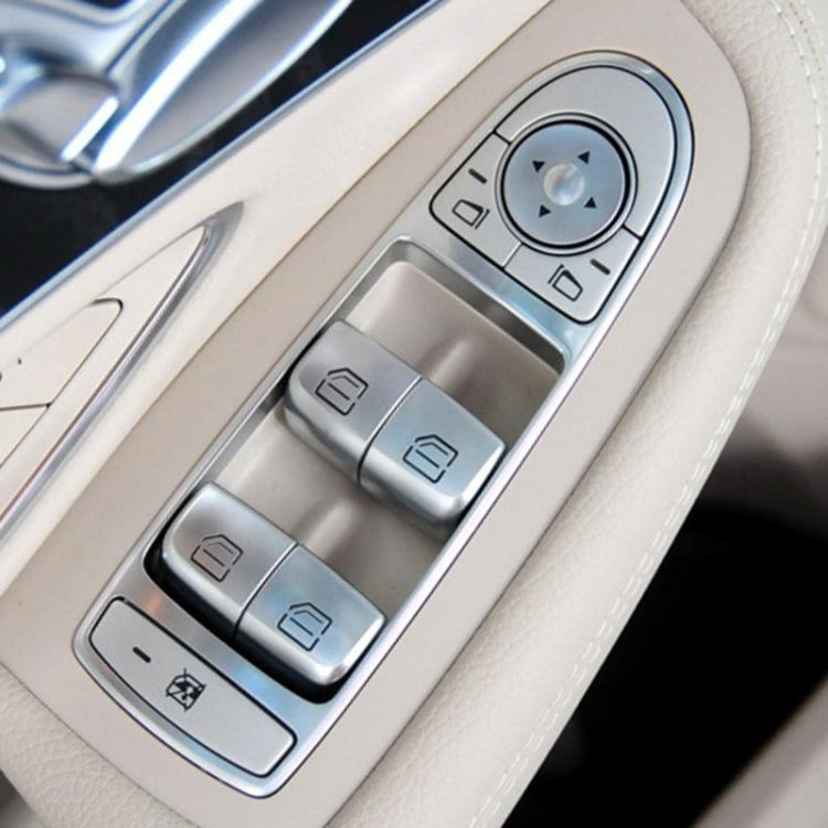 Car Auto Electronic Window Master Control Switch Button for Mercedes-Benz C Class W205 2015-2021 (Beige) - Car Switches by PMC TechLife | Online Shopping South Africa | PMC TechLife