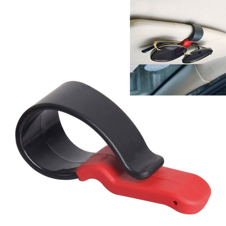 Multifunctional Car Glasses Mount Holder Card Bill Storage Clip(Red) - Sunglasses & Glasses Clips by PMC TechLife | Online Shopping South Africa | PMC TechLife