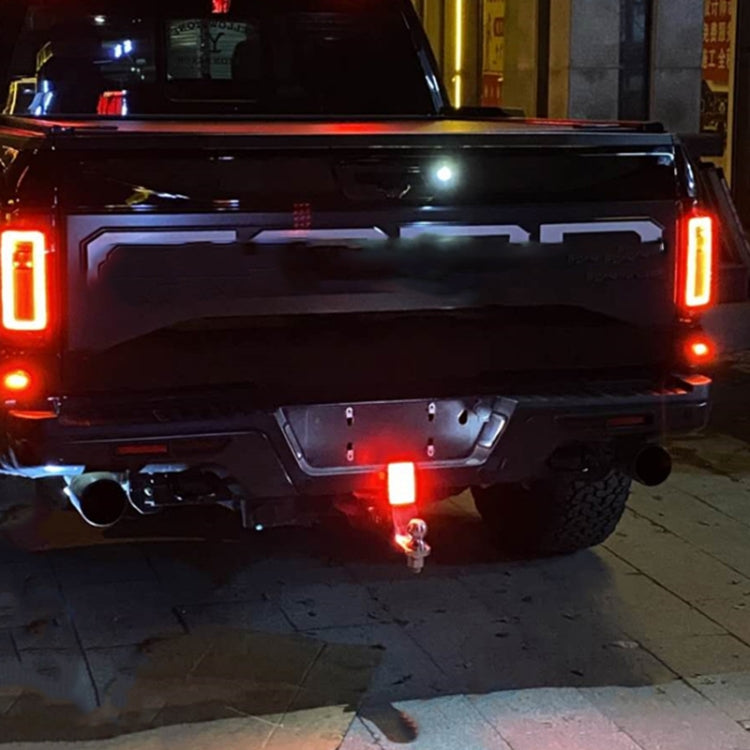 DC12V 1W Car Square Highlight Brake Lights Reversing Light with 15LEDs SMD-3528 (Red) - Brake Lights by PMC TechLife | Online Shopping South Africa | PMC TechLife