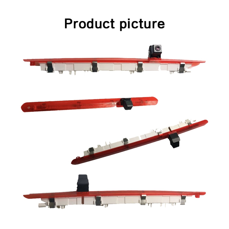 PZ468 Car Waterproof 170 Degree Brake Light View Camera + 7 inch Rearview Monitor for Mercedes-Benz Vito 2016 - Rear View Cameras by PMC TechLife | Online Shopping South Africa | PMC TechLife