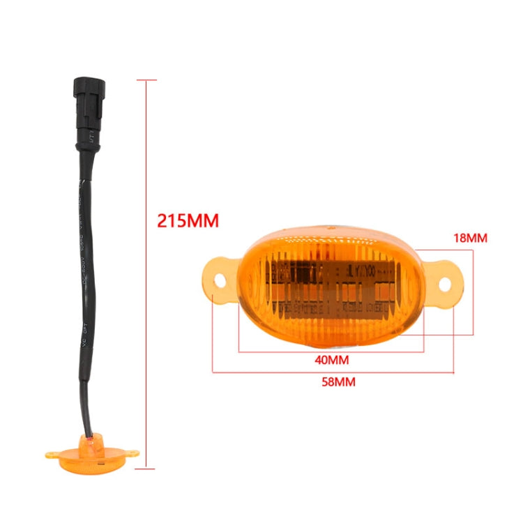 DC12V / 6W 6 in 1 Front Grille Warning Light for Ford Raptor F150 2017-2019 (Yellow) - Warning Lights by PMC TechLife | Online Shopping South Africa | PMC TechLife