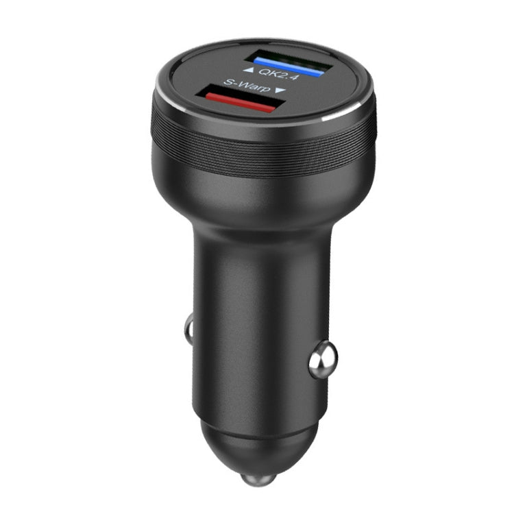 DASH / WARP 30W Car Flash Charger for OnePlus (Black) - Car Charger by PMC TechLife | Online Shopping South Africa | PMC TechLife
