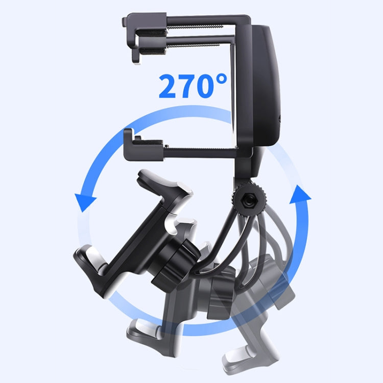 Car Rearview Mirror Mobile Phone Bracket Navigation Recorder Rotating Holder - Car Holders by PMC TechLife | Online Shopping South Africa | PMC TechLife
