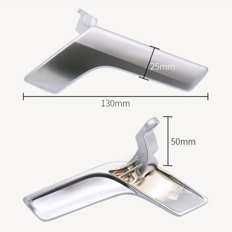 Car Right Side Electroplating Matte Inner Door Handle for Mercedes-Benz C Class W204 / X204 2008-2015, Left and Right Drive Universal - free shipping - PMC TechLife - Order now!